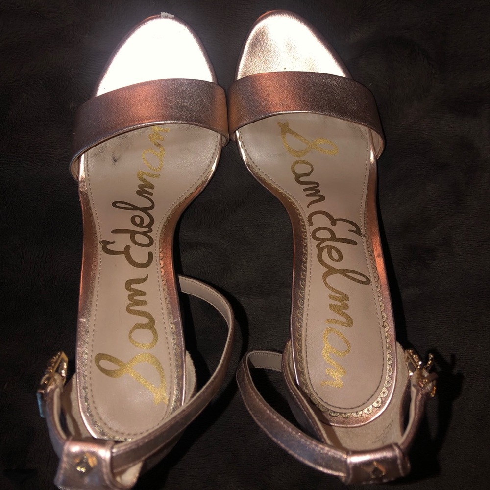 Sam Edelman Rose Gold Pumps